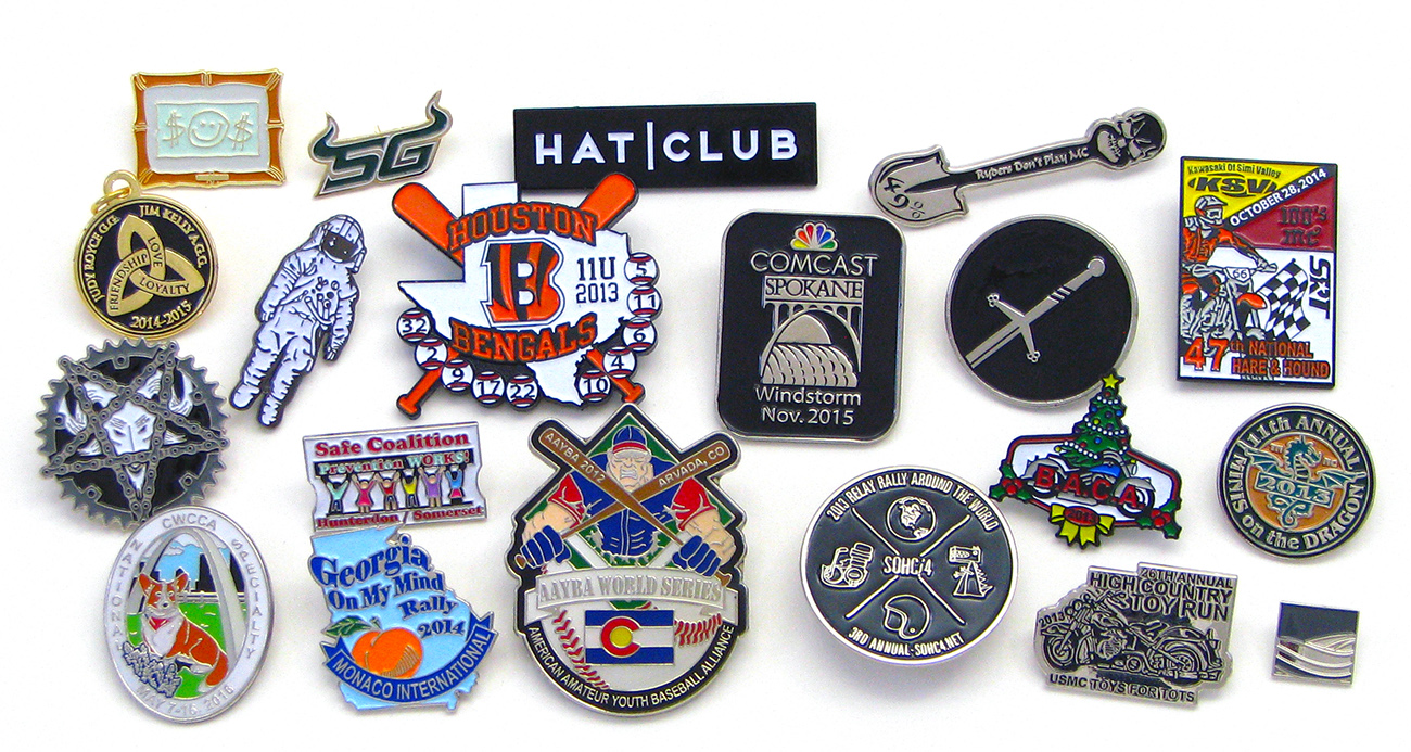 Custom Enamel Pin Badges As Low As £050 Per Piece 